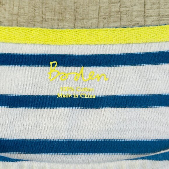 Boden Boat Neck Nautical T Shirt Dress (size 8) - Picture 7 of 11